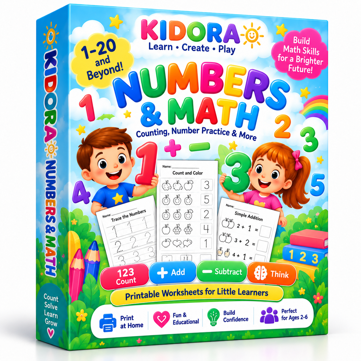 Numbers & Math — Counting, Number Practice & More