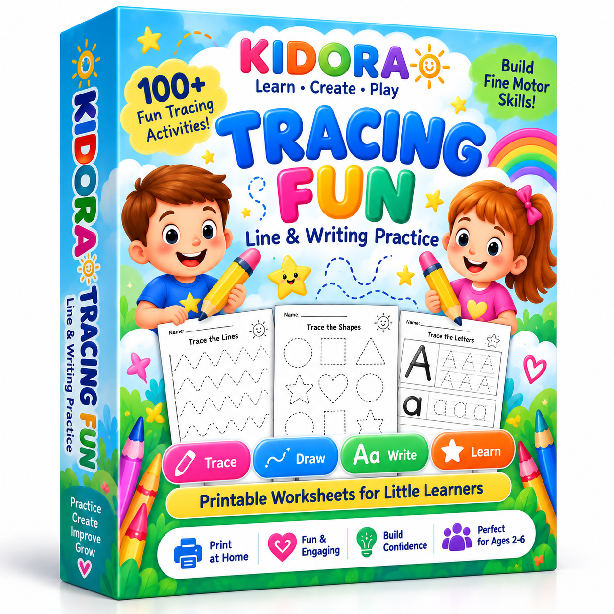 Tracing Fun — Line & Writing Practice
