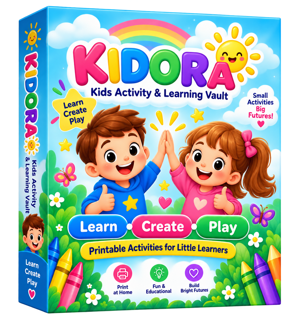 KIDORA Kids Activity & Learning Vault Complete Set